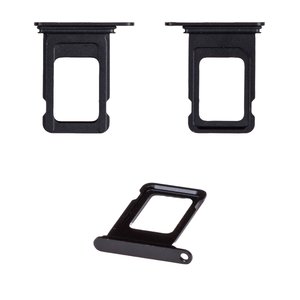 Sujetador de tarjeta SIM puede usarse con iPhone 13, negro, single SIM