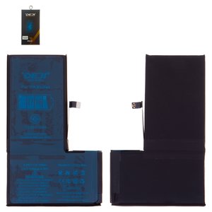 Batería Deji puede usarse con Apple iPhone XS Max, Li ion, 3.8 V, 3710 mAh, mayor capacidad, original IC