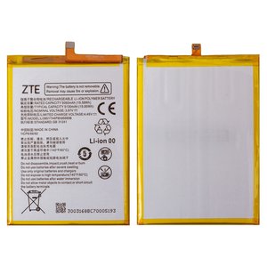 Batería Li3951T44P8h956656 puede usarse con ZTE Blade V40, Blade V40 Vita, Li Polymer, 3.87 V, 5130 mAh, Original PRC , V1050 V2050