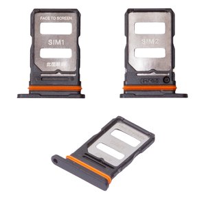 Sujetador de tarjeta SIM puede usarse con Xiaomi Poco X7, Poco X7 Pro, negro