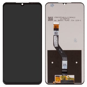 Pantalla LCD puede usarse con Meizu Note 9, negro, sin marco, High Copy