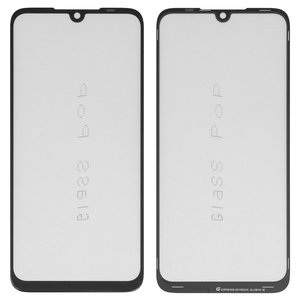 Vidrio de carcasa G+OCA PRO puede usarse con Xiaomi Redmi Note 7, Redmi Note 7 Pro, con película OCA, negro