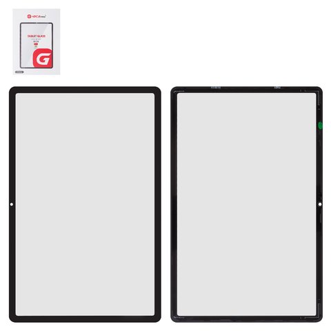 Vidrio de carcasa G+OCA PRO puede usarse con Samsung X510, X516 Galaxy Tab S9 FE, con película OCA, negro