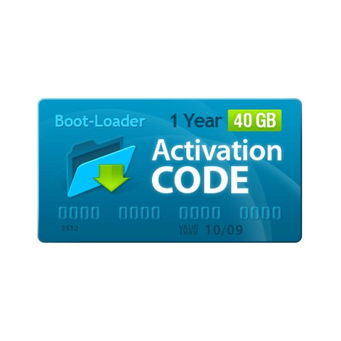 Активаційний код Boot Loader v2.0 1 рік, 40+5 ГБ 