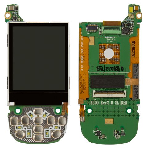 Дисплей для Samsung D500, D500E, без рамки, з платою