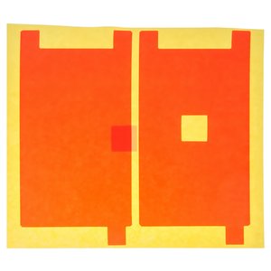 Захисний стікер підсвітки для Apple iPhone 6, iPhone 6S, червоний, 10 шт.