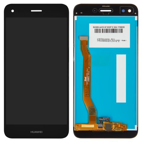 Дисплей для Huawei Nova Lite 2017 , P9 Lite mini, Y6 Pro 2017 , черный, без рамки, Original PRC , SLA L02, SLA L22, SLA L03