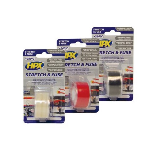 Стрічка вулканізуюча силiконова HPX 25 мм, 1,8 м, прозора блістер 