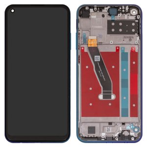 Дисплей для Huawei P40 Lite E, Y7p, синій, з рамкою, Original PRC , aurora Blue, ART L28 ART L29 ART L29N