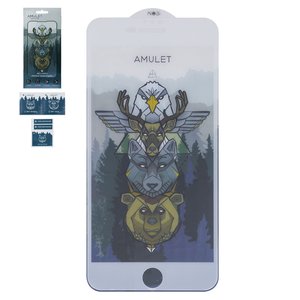 Захисне скло iNobi Amulet для Apple iPhone 7 Plus, iPhone 8 Plus, Full Glue, Anti Static, білий