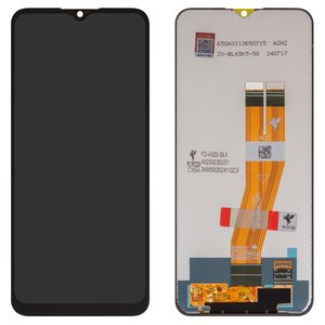 Дисплей для Samsung A025F DS Galaxy A02s, M025 Galaxy M02s, чорний, без рамки, FLYCDI, з жовтим шлейфом, 160,5x72 mm 