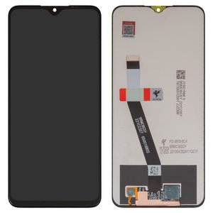 Дисплей для Xiaomi Poco M2, Redmi 9, чорний, без рамки, FLYCDI, M2004J19G, M2004J19C