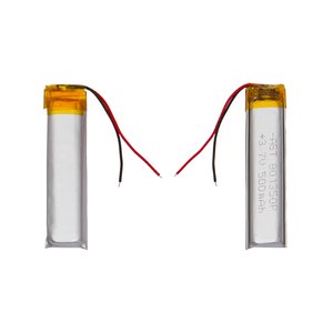 Акумулятор 801350, 50 мм, 12,7 мм, 7,3 мм, Li ion, 3,7 В, 500 мАг, з контролером