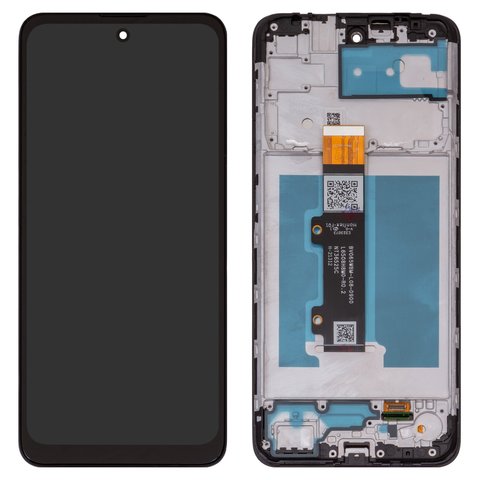 Дисплей для Motorola Moto E30 XT2158 6, Moto E40 XT2159, черный, с рамкой, High Copy