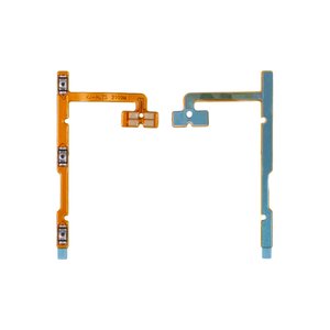 Шлейф для Realme C25, C25s, кнопок звука, кнопки включения