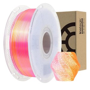 Филамент для 3D принтера INSLOGIC PLA Silk Pink Gold, 1 кг