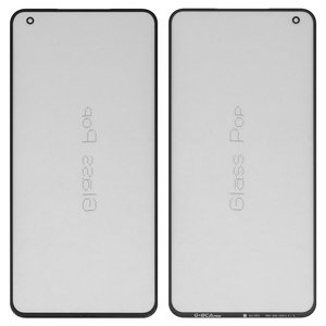 Скло корпуса G+OCA PRO для Vivo X50, з ОСА плівкою, чорне