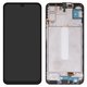 Дисплей для Samsung M346 Galaxy M34, черный, с рамкой, Оригинал (переклеено стекло)