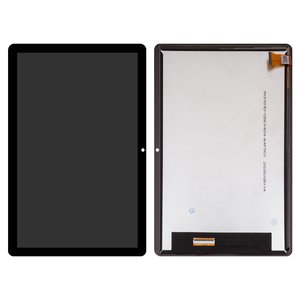 Дисплей для Doogee T10S; Blackview Oscal Pad 10, чорний, без рамки, High Copy