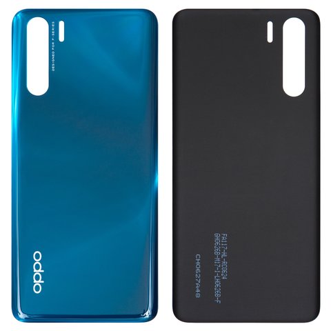 Задняя панель корпуса для Oppo A91, синяя, brazil blue