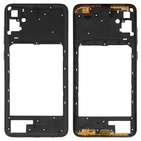 Середня частина корпусу для Samsung A055 Galaxy A05, чорна