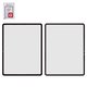 Скло корпуса G+OCA PRO для iPad Air 13 2024, iPad Air 13 2025, з ОСА-плівкою, чорне