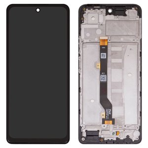 Дисплей для Infinix Hot 40 X6836 , черный, с рамкой, High Copy, TXD1680EBQPX 26