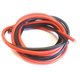 Провод в силиконовой изоляции 12AWG, 3,31 мм², 1 м, красный