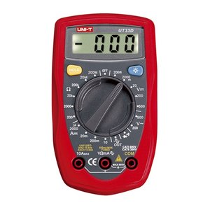 Кишеньковий цифровий мультиметр UNI-T UTM 133D (UT33D) Кишеньковий цифровий мультиметр UNI-T UTM 133D (UT33D)