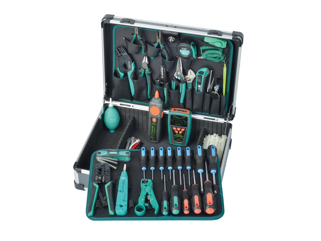 Набір інструментів Pro'sKit PK-1938M2 для телекомунікаційних мереж