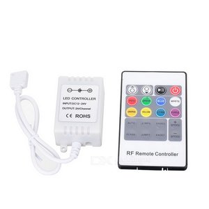 Контроллер с радиопультом HTL-044 (RGB, 5050, 3528, 72 Вт) Контроллер с радиопультом HTL-044 (RGB, 5050, 3528, 72 Вт)